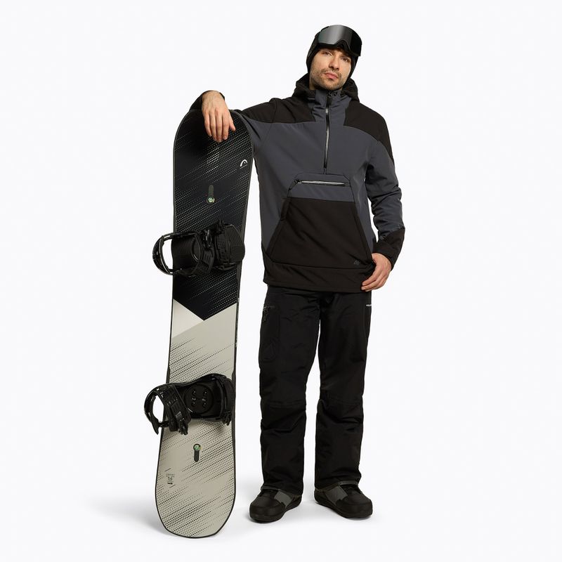 Férfi 4F snowboard dzseki fekete H4Z22-SFM002F 2