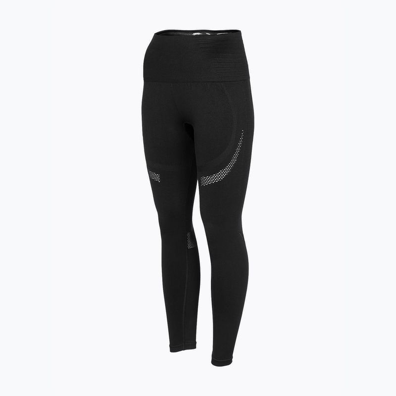 Női varrás nélküli leggings 4F H4Z22-SPDF012 fekete 3
