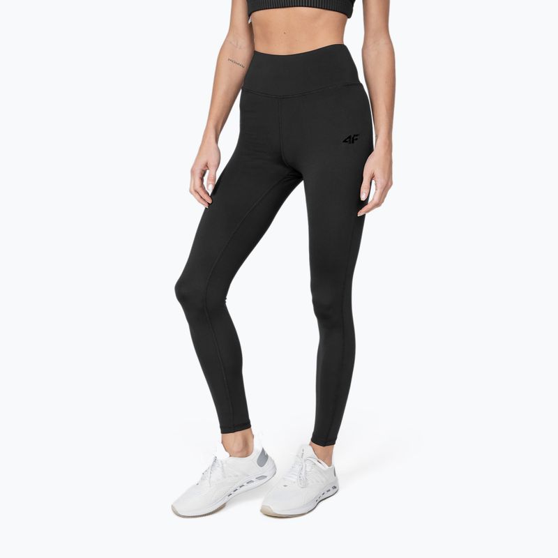 Női leggings 4F H4Z22-SPDF011 fekete