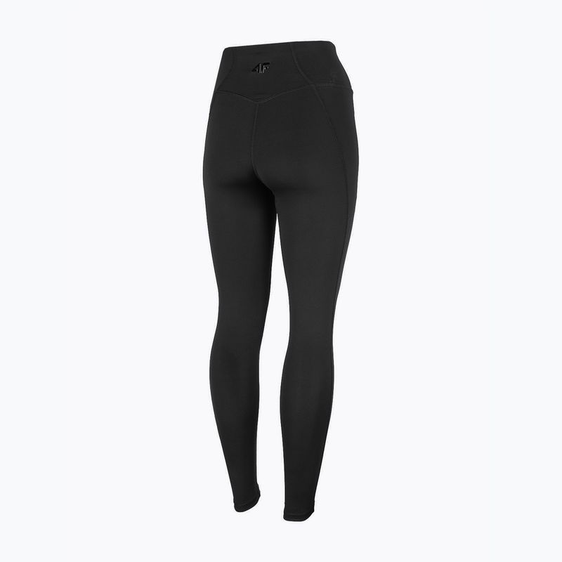 Női leggings 4F H4Z22-SPDF011 fekete 3