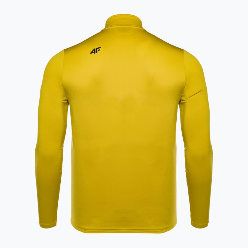 Férfi termoaktív pulóver 4F BIMD030 lemon 3