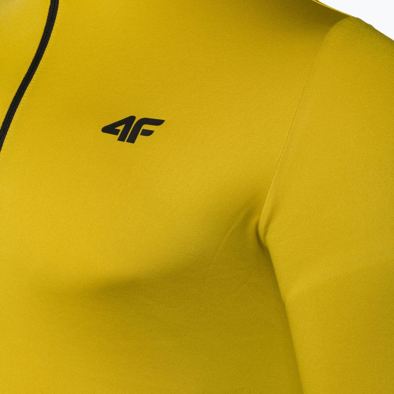 Férfi termoaktív pulóver 4F BIMD030 lemon 4