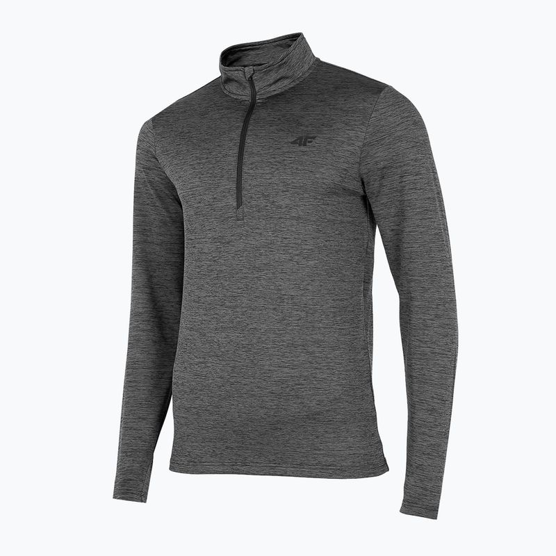 Férfi termoaktív pulóver 4F BIMD031 dark grey melange 2