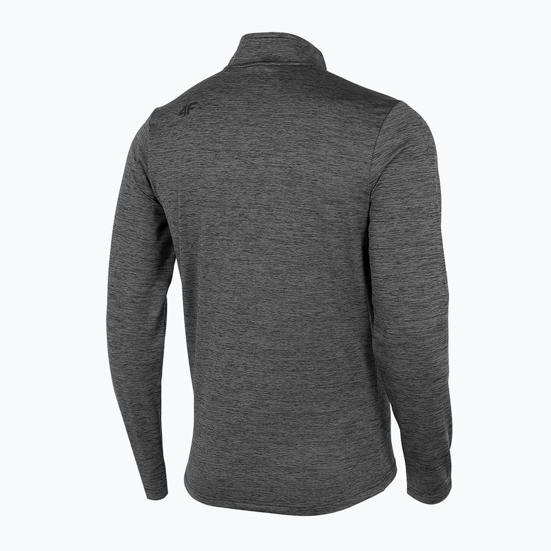 Férfi termoaktív pulóver 4F BIMD031 dark grey melange 3
