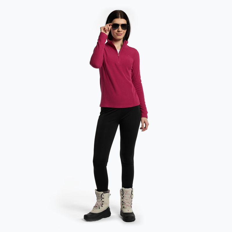 Női sí pulóver 4F BIDP010 fleece rózsaszín H4Z22-BIDP010 2