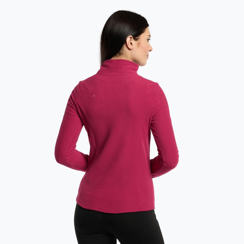 Női sí pulóver 4F BIDP010 fleece rózsaszín H4Z22-BIDP010 3