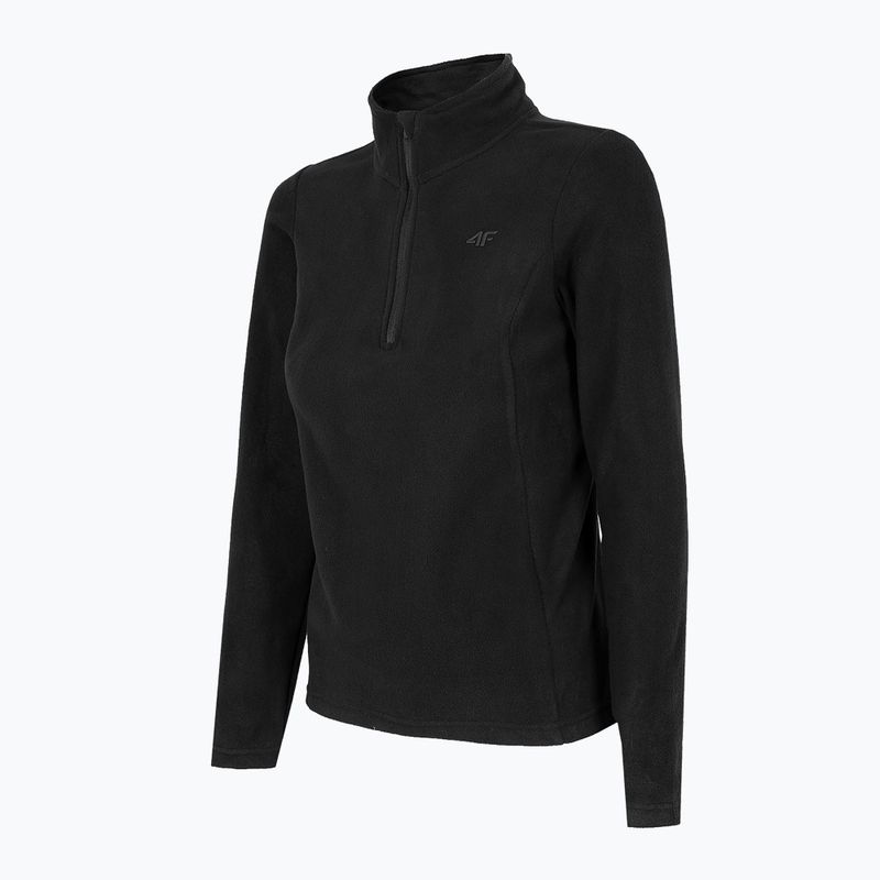 Női sí pulóver 4F BIDP010 fleece fekete H4Z22-BIDP010 5