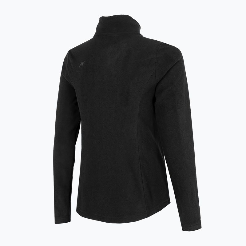 Női sí pulóver 4F BIDP010 fleece fekete H4Z22-BIDP010 6