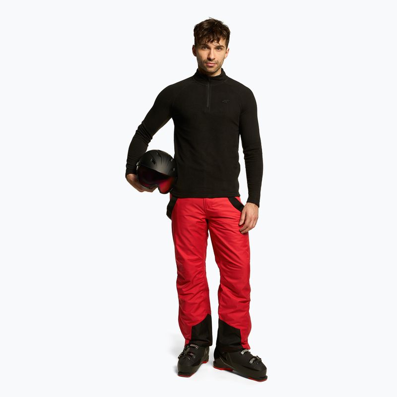 Férfi 4F BIMP010 fleece sí pulóver fekete H4Z22-BIMP010 2