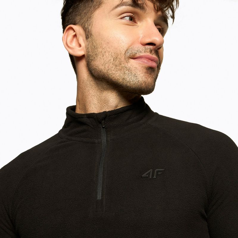Férfi 4F BIMP010 fleece sí pulóver fekete H4Z22-BIMP010 4