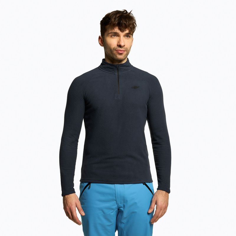 Férfi 4F BIMP010 sötétkék fleece sífelső H4Z22-BIMP010