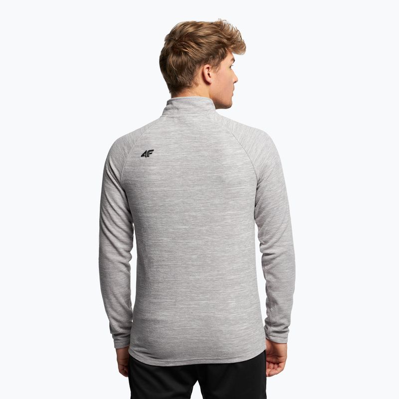 Férfi 4F BIMP010 szürke fleece sí pulóver H4Z22-BIMP010 4