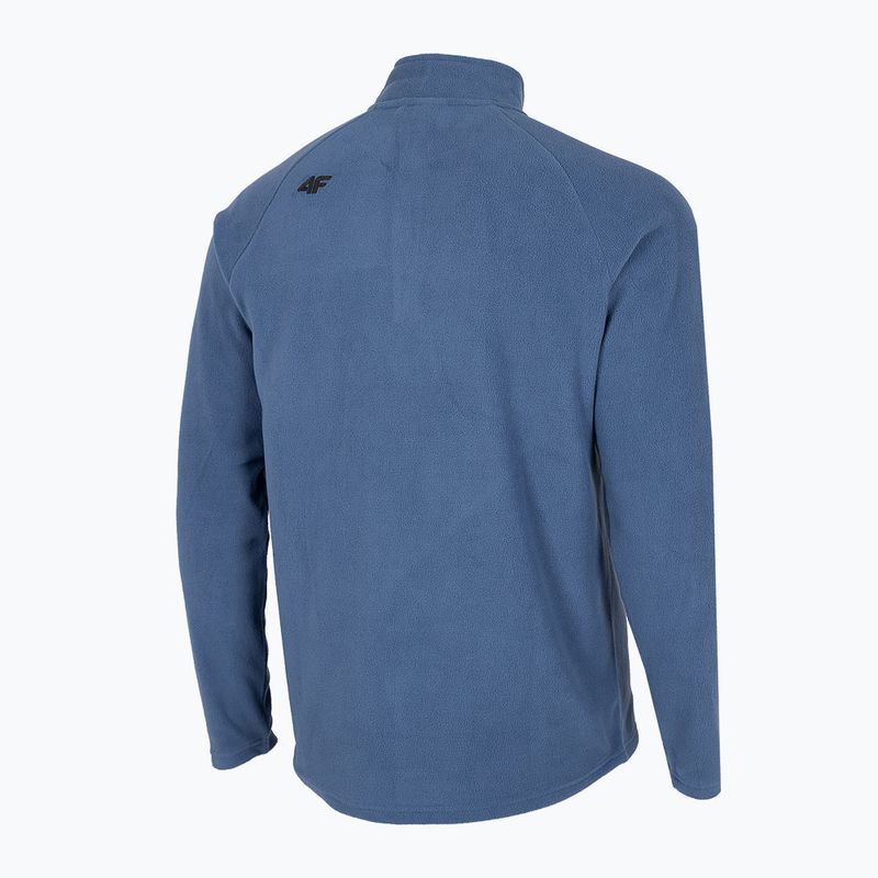 Férfi 4F BIMP010 kék fleece sí pulóver H4Z22-BIMP010 8
