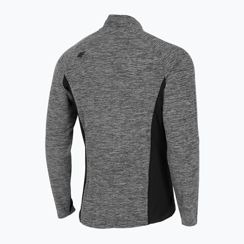Férfi sí pulóver 4F BIMP011 fleece szürke H4Z22-BIMP011 6