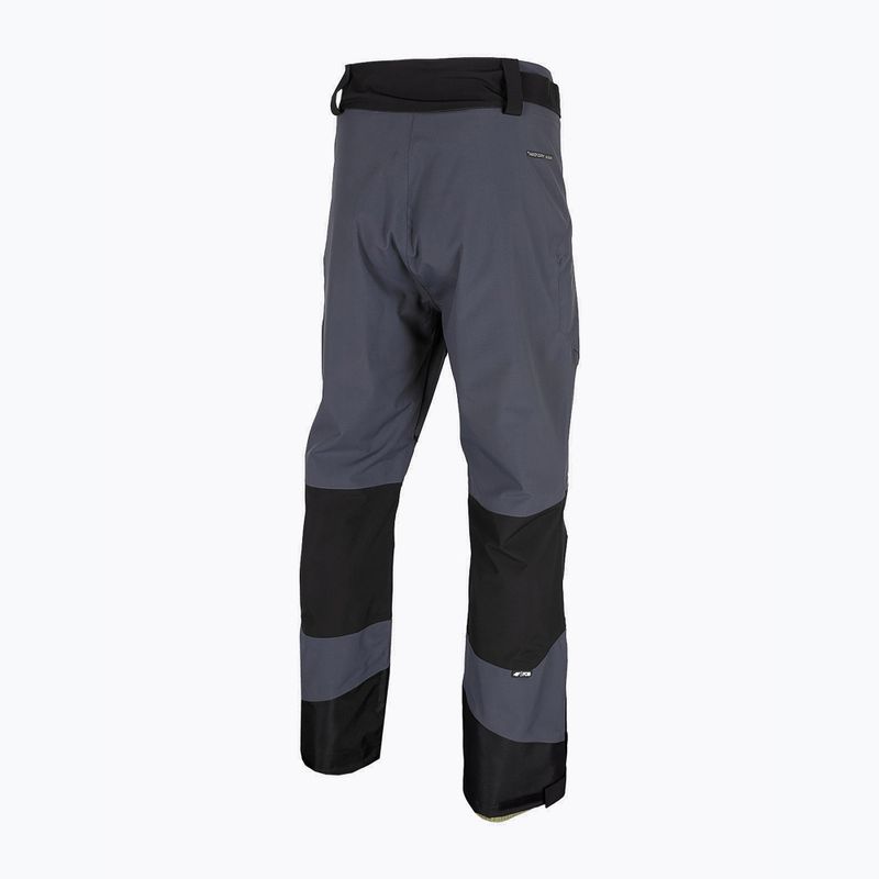 Férfi 4F snowboard nadrág sötétszürke H4Z22-SPMS001 2