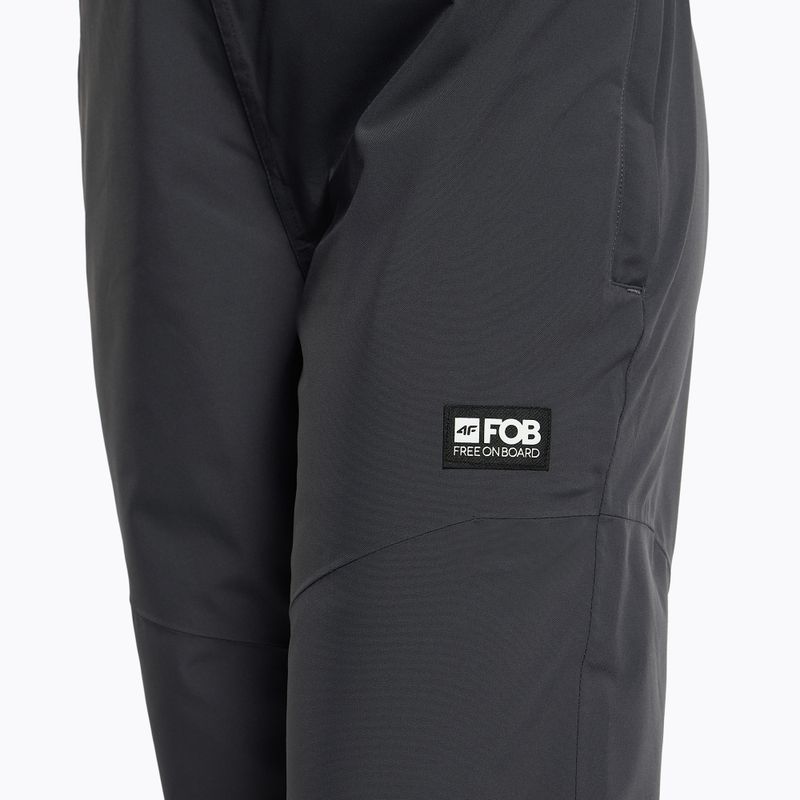 Női snowboard nadrág 4F SPDS002 sötétszürke H4Z22-SPDS002 H4Z22-SPDS002 7