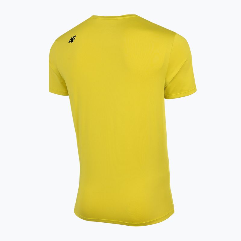Férfi 4F trekking póló zöld H4Z22-TSM019 4