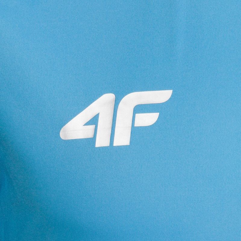 Férfi 4F Functional kék edzőpóló S4L21-TSMLF051-33S 3