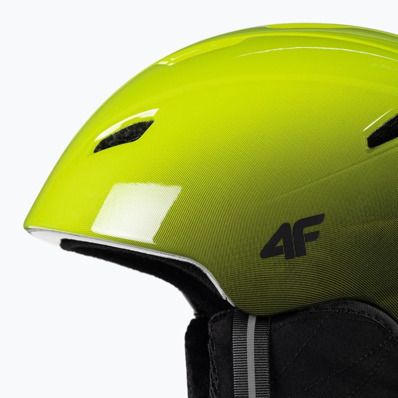Gyermek síbukósisak 4F M016 45S zöld 4FJAW22AHELM016 6