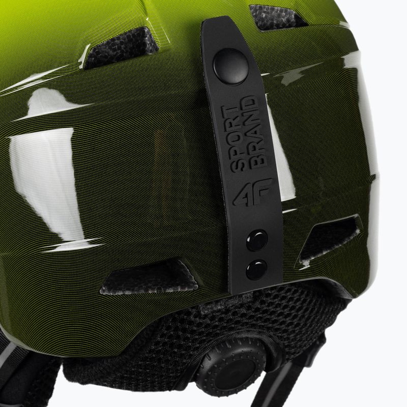 Gyermek síbukósisak 4F M016 45S zöld 4FJAW22AHELM016 7