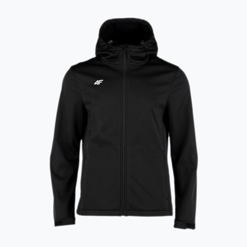 Férfi 4F softshell dzseki fekete NOSH4-SFM001B