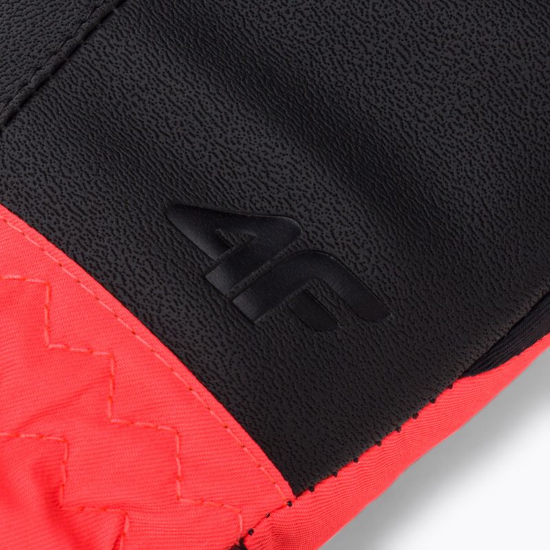 Női síelő kesztyű 4F piros H4Z22-RED003 5