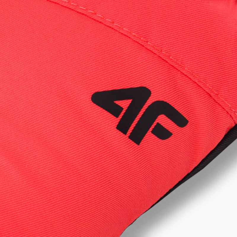 Női síelő kesztyű 4F piros H4Z22-RED003 6