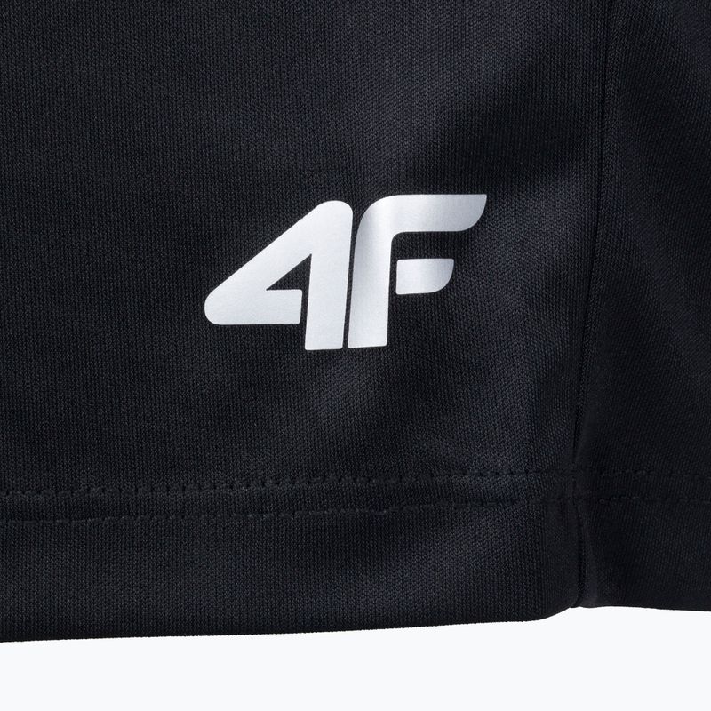 Gyermek rövidnadrág 4F Funkcionális fekete S4L21-JSKMF055-20S 3