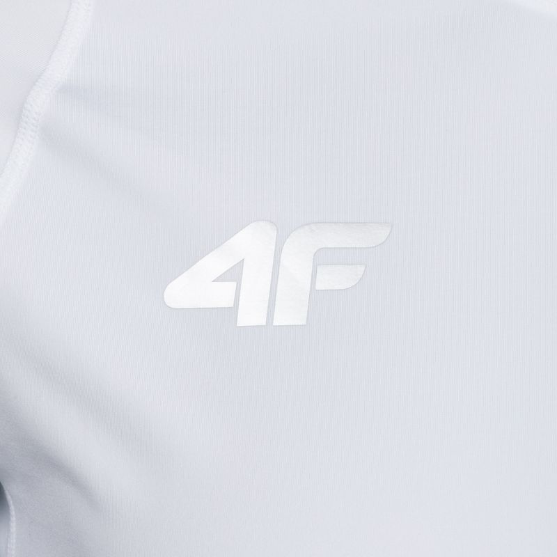 Férfi 4F Funkcionális edzőpóló fehér S4L21-TSMF052-10S 3