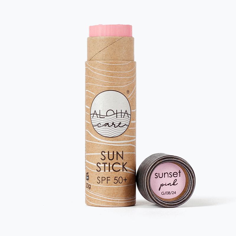 Aloha Care Aloha Sun Stick SPF 50+ 20 g rózsaszín ALOSS2 krém