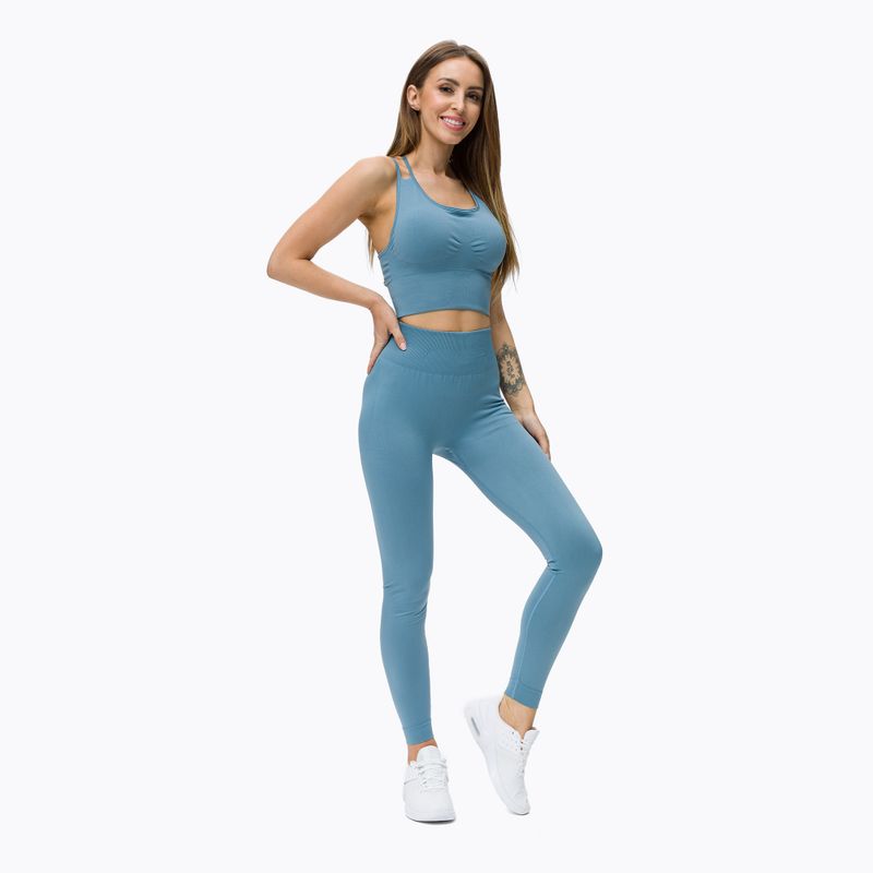 Női top kosárral STRONG POINT Shape & Comfort kék 1128 2