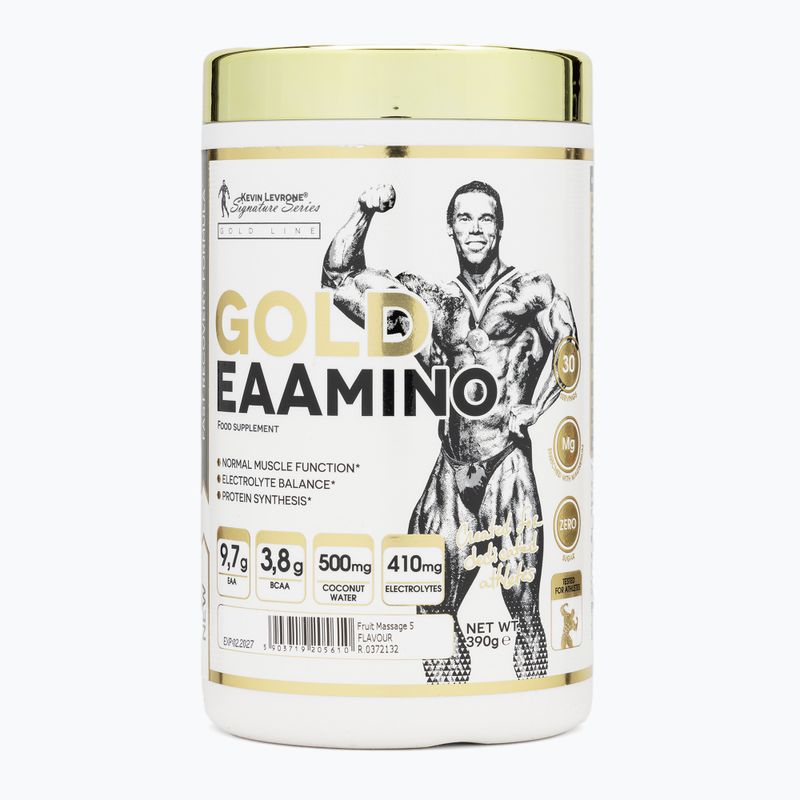 Aminosavak Fitness Authority Levrone Gold EAAmino 390 g fruit massage