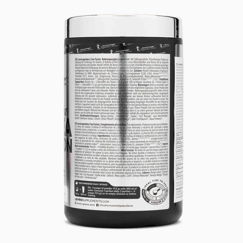 Kreatin  Fitness Authority Levrone Levrole Crea 345 g dragon fruit 3