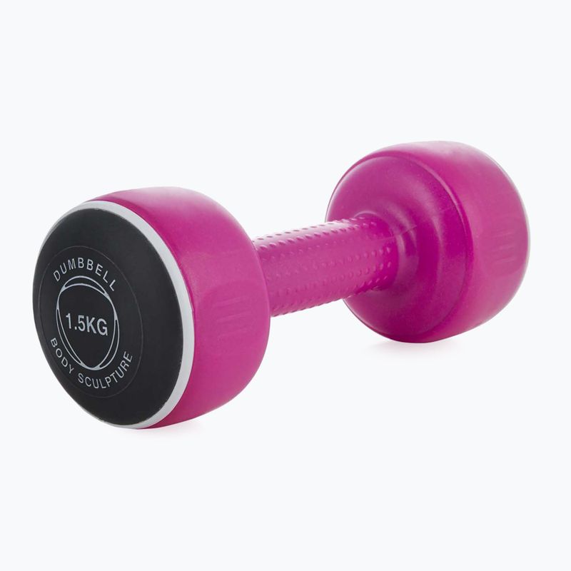 Vinil súlyzók Body Sculpture Smart Bw 108 3 kg pink 3
