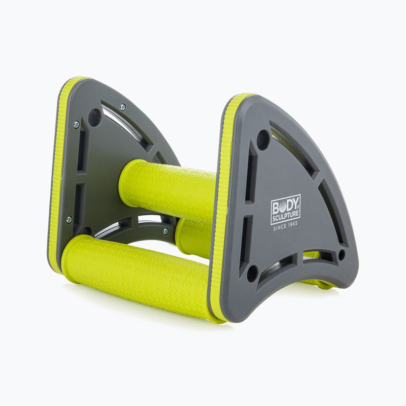 Fekvőtámasz fogantyúk Body Sculpture Bb 718 lime/grey 3