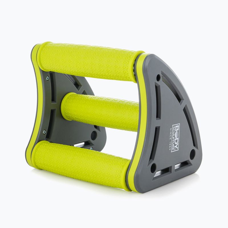 Fekvőtámasz fogantyúk Body Sculpture Bb 718 lime/grey 5