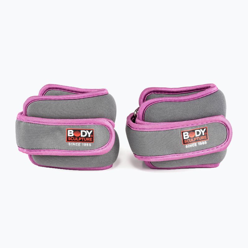 Csuklósúlyok Body Sculpture Bb 2700Uepk 2 x 0,5 kg grey/pink 2