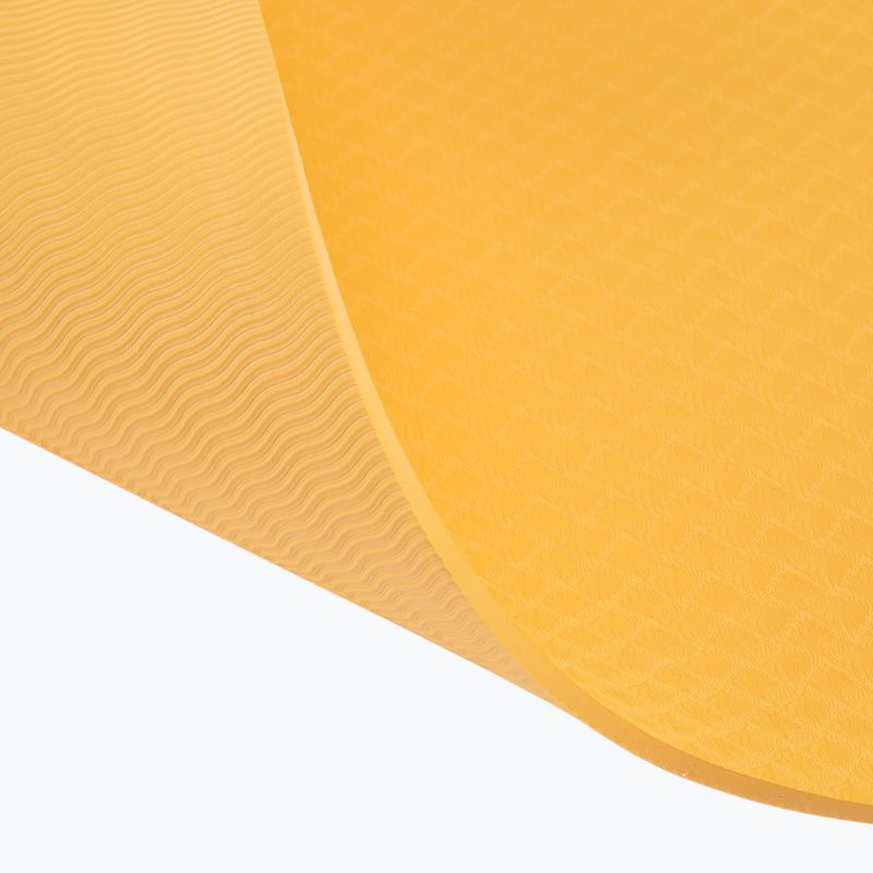 Jógaszőnyeg Body Sculpture TPE 6 mm yellow 6
