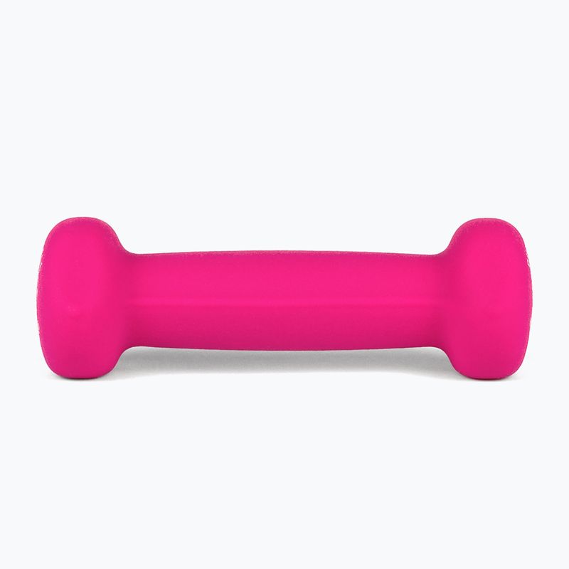 Gumizott kézi súlyzó Body Sculpture BW 513 z PVC 1 kg pink 2