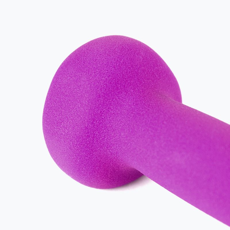 Gumizott kézi súlyzó Body Sculpture BW 513 z PVC 2 kg purple 6