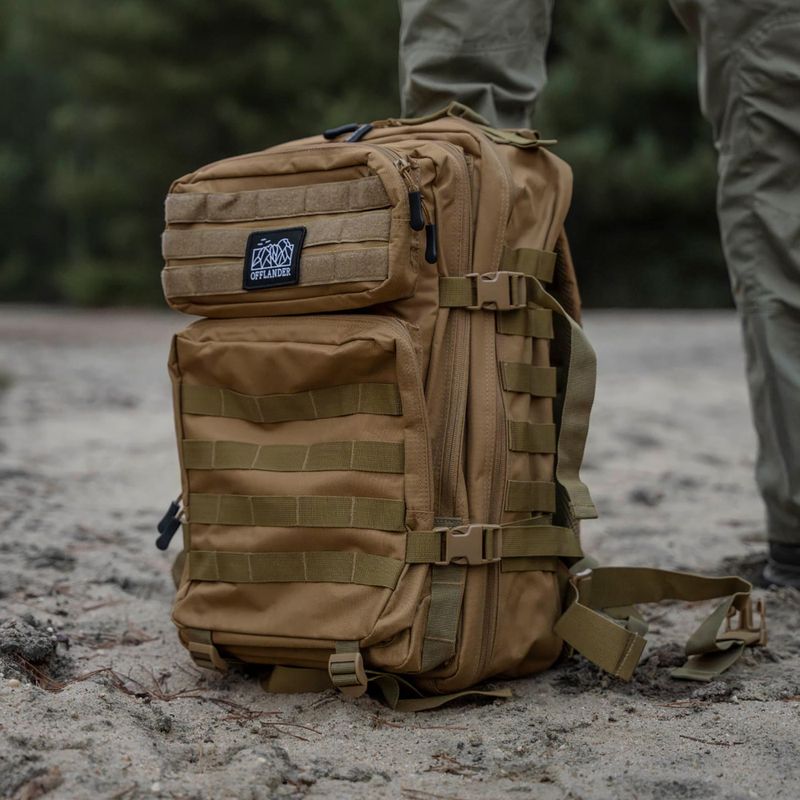 Túrahátizsák OFFLANDER Survival 43 l khaki 6
