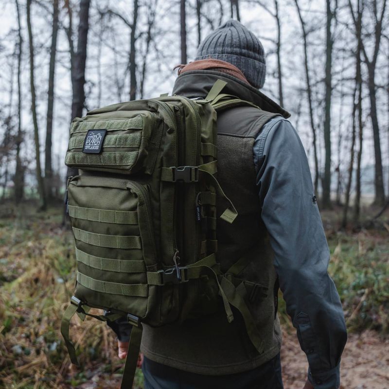 Túrahátizsák OFFLANDER Survival 43 l green 8