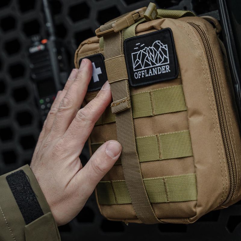 Taktikai tasak OFFLANDER Molle 3 l khaki 6