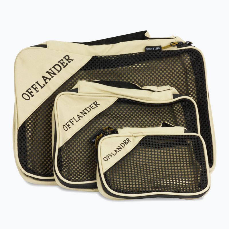 Utazási tervező OFFLANDER Set 3 pack sand/black 2