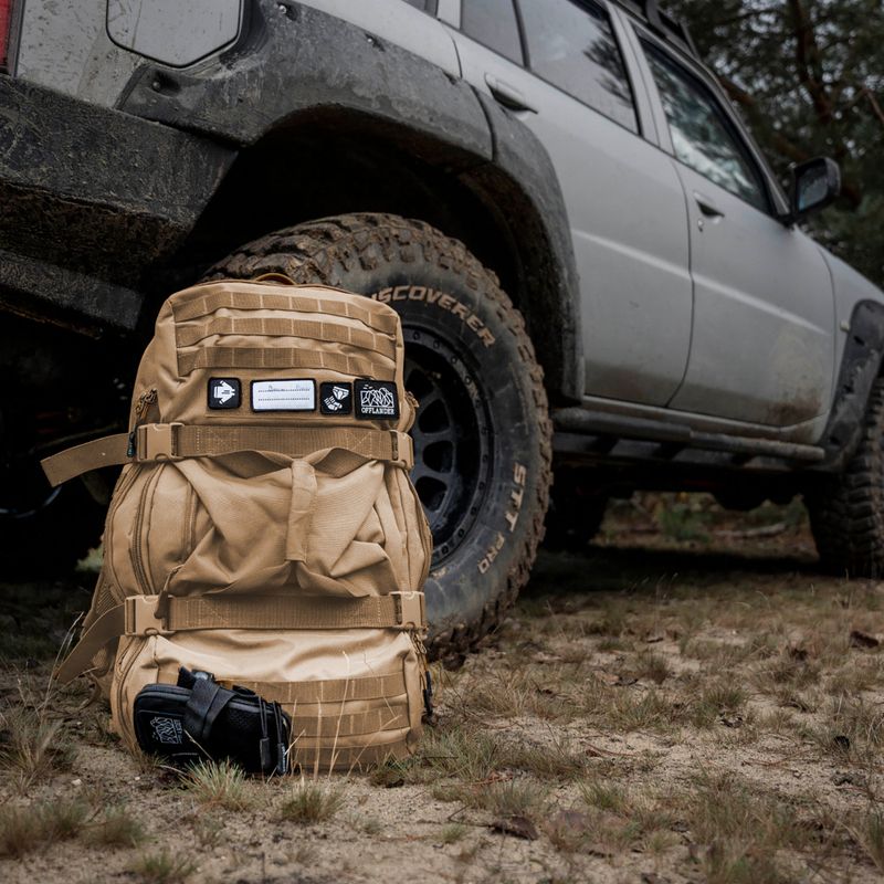 Túrahátizsák OFFLANDER Offroad Bag 3w1 54 l khaki 4