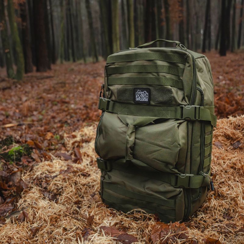 Túrahátizsák OFFLANDER Offroad Bag 3w1 54 l green 5
