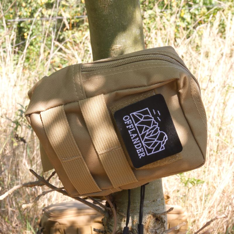 Taktikai tasak OFFLANDER Molle 1 l khaki 8