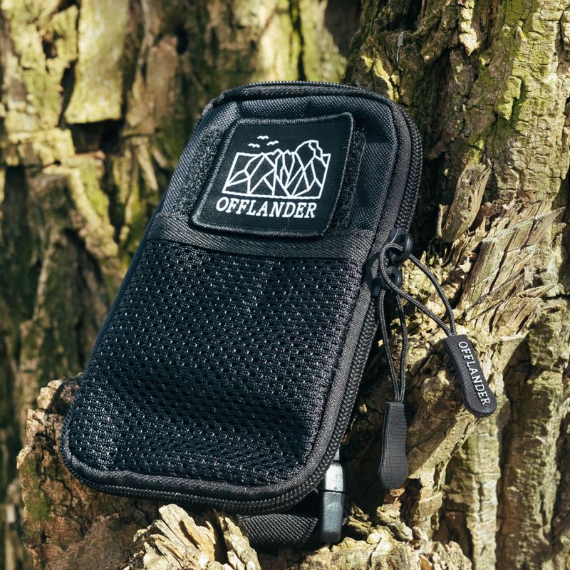 Taktikai tasak Offlander Molle z rzepem na dokumenty black 7