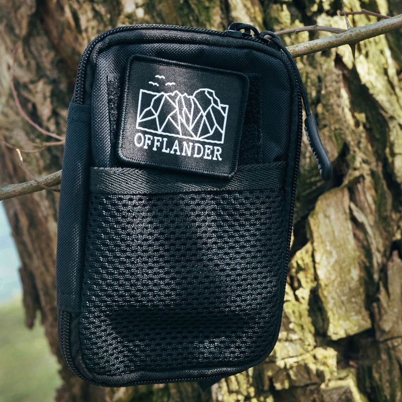 Taktikai tasak Offlander Molle z rzepem na dokumenty black 8