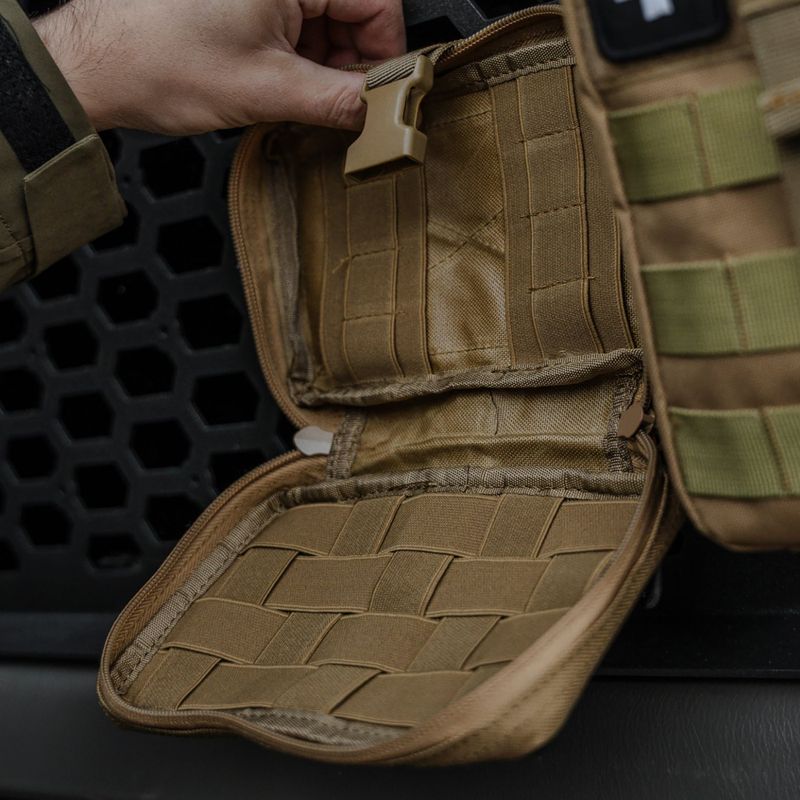 Taktikai tasak OFFLANDER Molle Powerbank 1 l khaki 8
